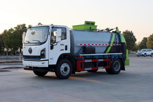 陜汽CL5121TCABEV純電動餐廚垃圾車