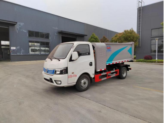 東風華神CL5047ZZZBEV型純電動自裝卸垃圾車